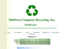 Tablet Screenshot of ez2recycle.com